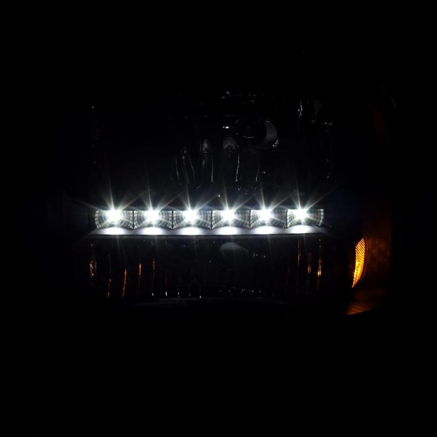 【並行輸入品】Spec-D Tuning 2LH-F250991PCJM-RS Black Headlight (1 Piece Euro With_4