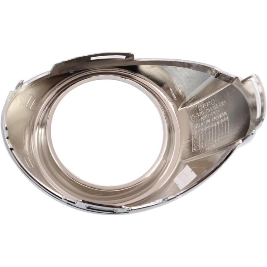 【並行輸入品】Evan Fischer Fog Light Trim Compatible with 2012-2014 Ford Focus - F_4