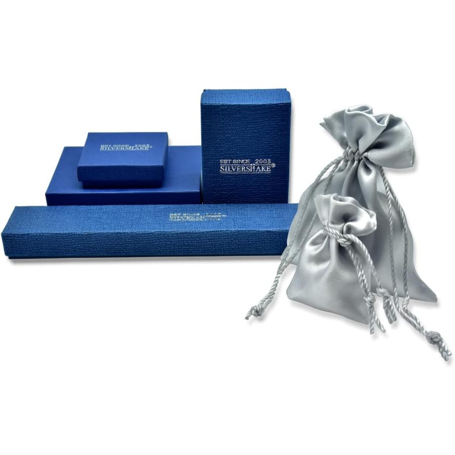 【並行輸入品】Silvershake 1.57ct. 5ストーン 天然ガーネット ホワイトゴールドメッキ 925スターリングシルバーリング  スターリの画像