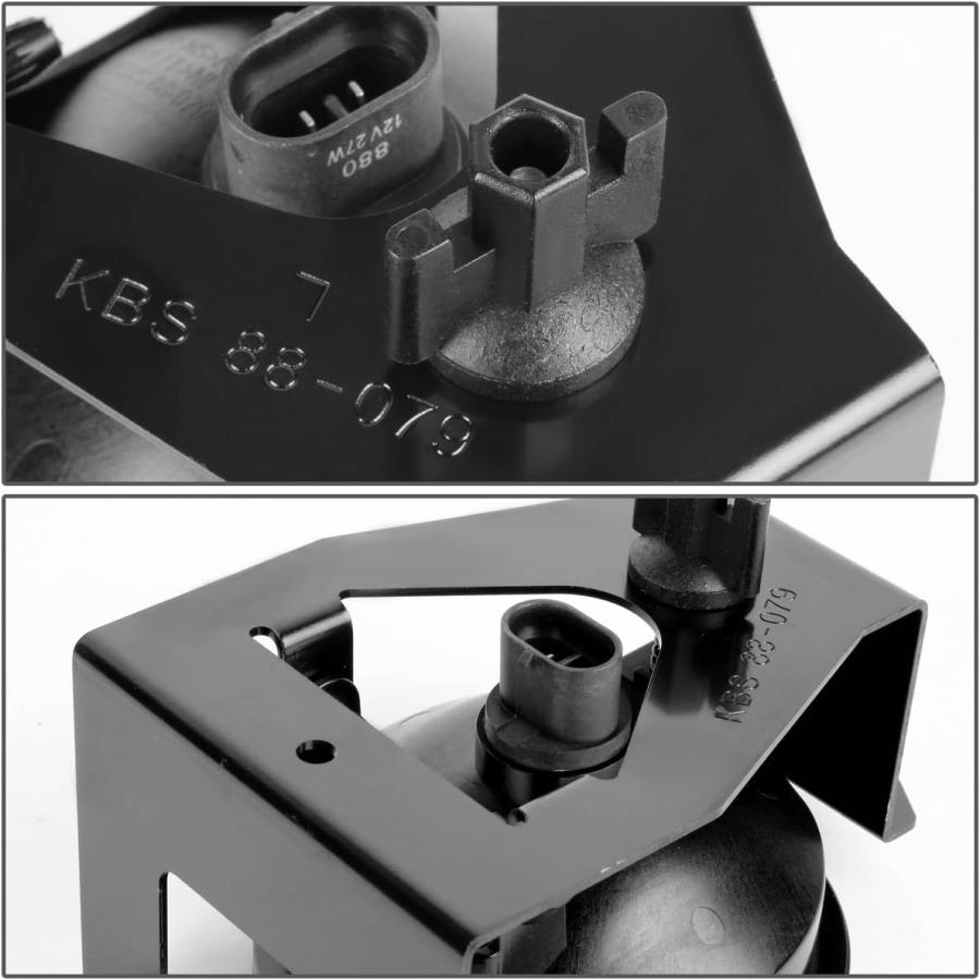 【並行輸入品】DNA MOTORING FL-NS039-SM フロントバンパー フォグライト 運転席\u0026助手席側 [2006 エスカレード / 01-の画像