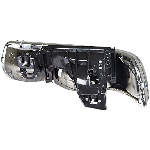 【並行輸入品】DNAモータリングHL-OH-CS99-4P-CH-ABヘッドライトアセンブリ、運転席側および助手席側　_1