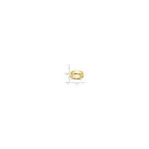 【並行輸入品】Roy Rose Jewelry 14K イエローゴールド 6mm ハーフラウンド 結婚指輪 サイズ4~14 ゴールド Roy Rの画像