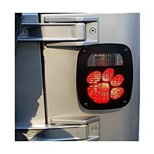 ブランド登録なし - 【並行輸入品】JeepTails Bear Paw Tail lamp Light Covers Compatible with Jeep CJ or
