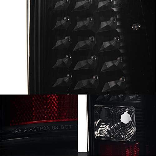 【並行輸入品】03-06 シボレー シルバラード 04-06 GMC シエラ ピックアップトラック ブラック スモーク LED テールライト ブレーキ_1