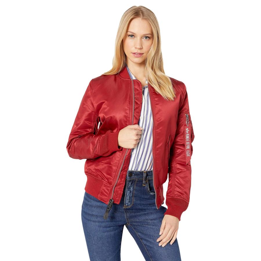 並行輸入品】Alpha Industries レディース MA 1 フライトジャケット US