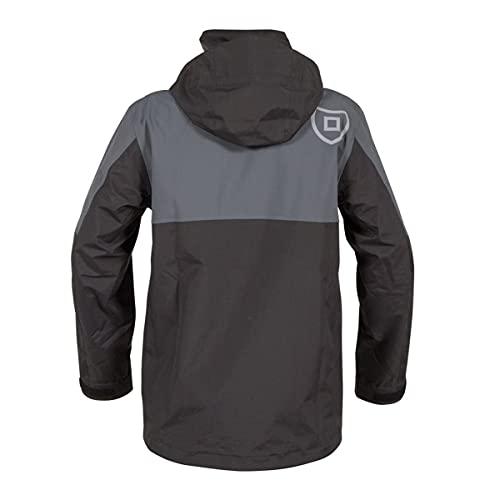 【並行輸入品】Stormr Aero メンズ 防水レインジャケット(ブラック)、(スモール) Stormr Aero Men's Waterprの画像