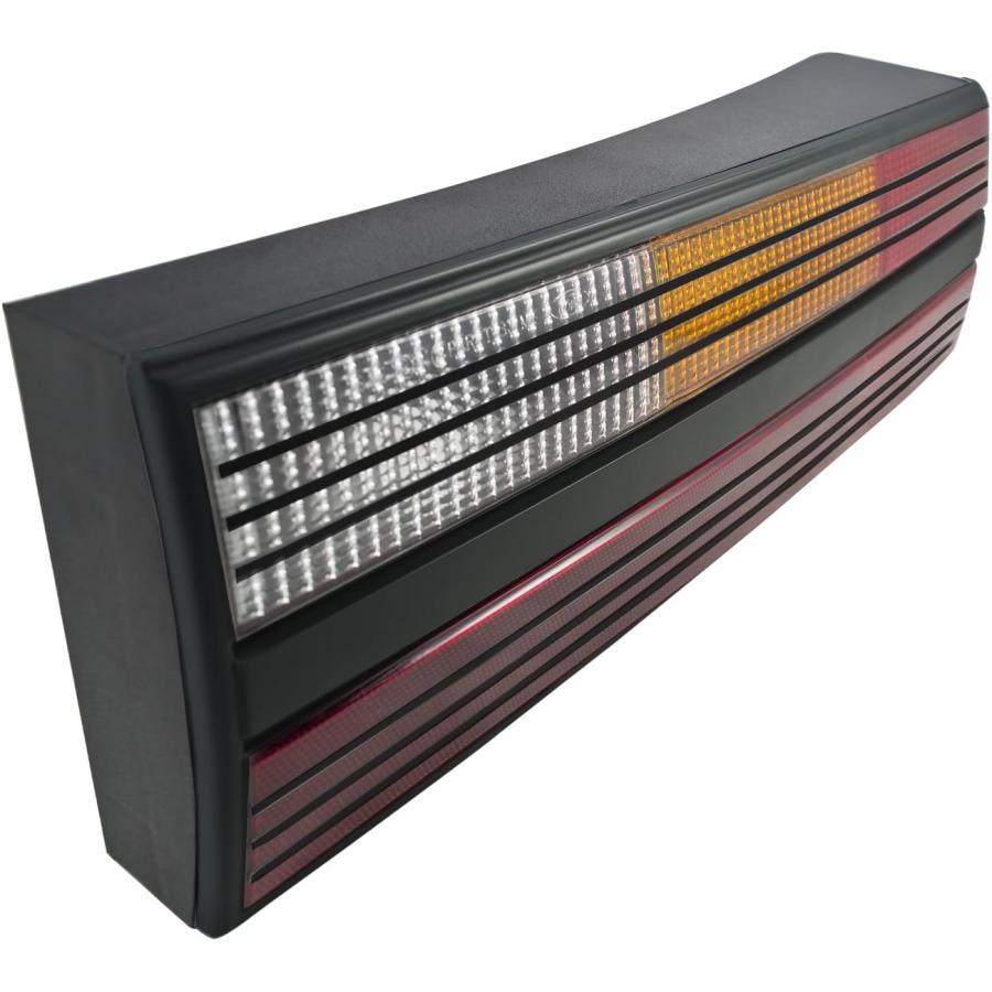 【並行輸入品】Yates Performance 1984 Mustang SVO Black Complete Rear Taillights wi_2