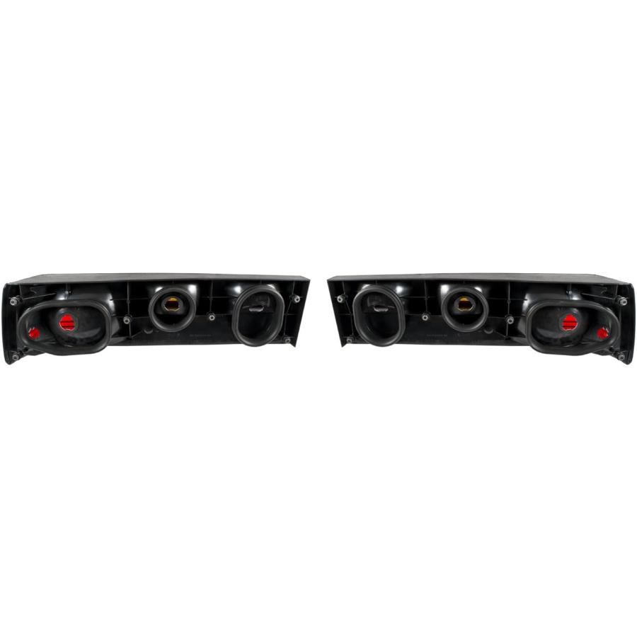 【並行輸入品】Yates Performance 1984 Mustang SVO Black Complete Rear Taillights wi_4