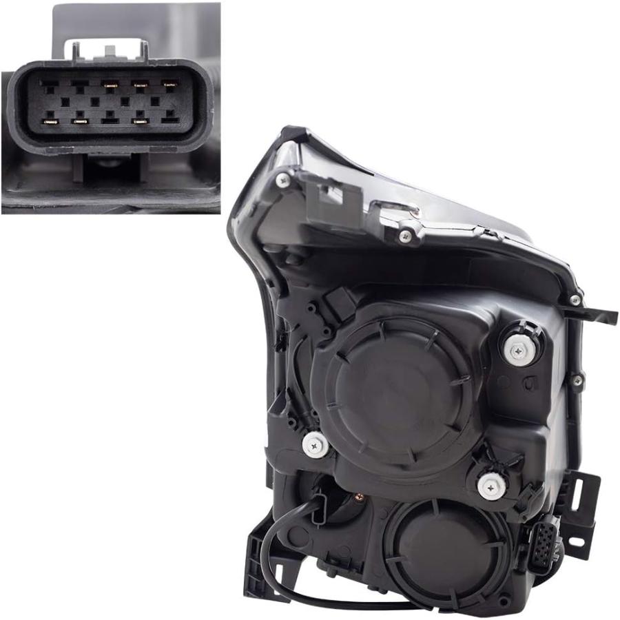 【並行輸入品】Brock Replacement Driver Halogen Headlight Compatible with 2010-2013_3