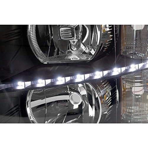 【並行輸入品】ZMAUTOPARTS LEDヘッドライトランプ ブラック　_2