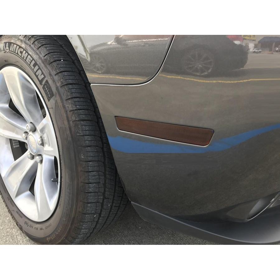 【並行輸入品】カット入りビニールシートカバーfor 2015   2018ダッジチャレンジャーSidemarker \u0026反射板 docha1517smの画像