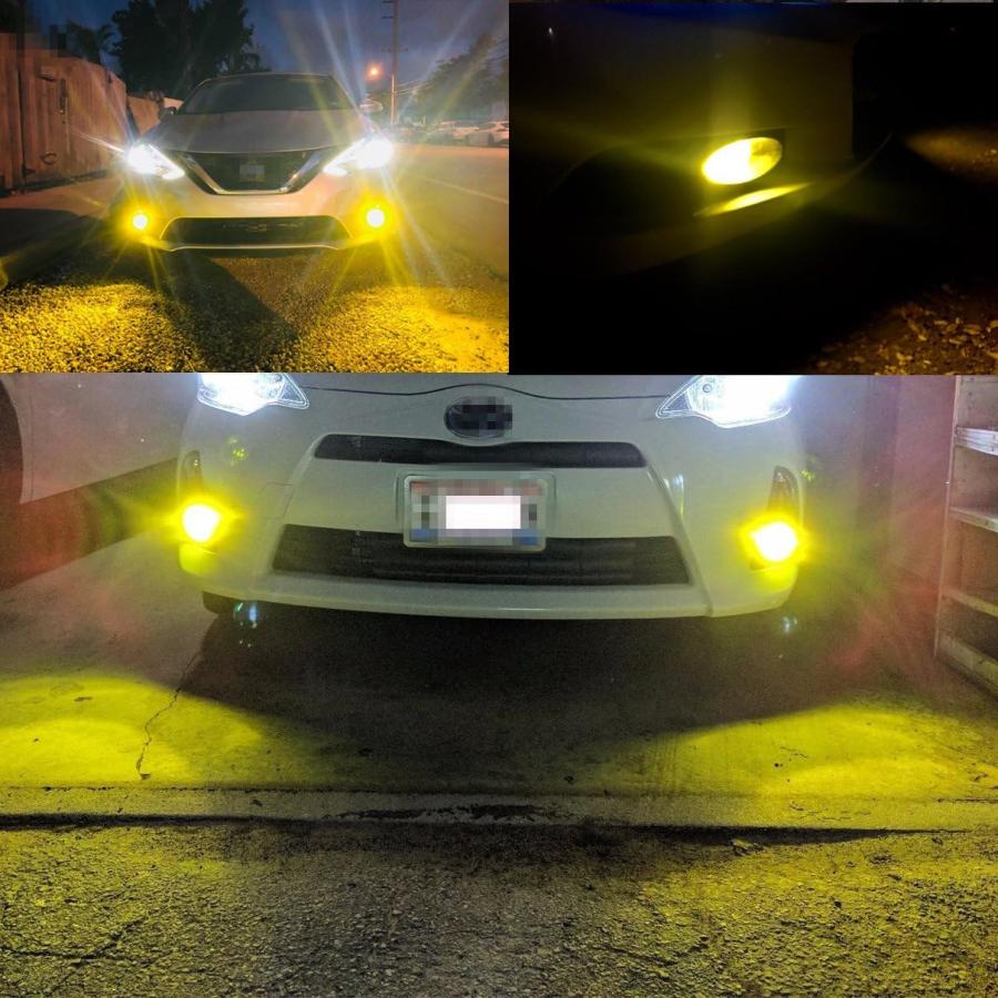 【並行輸入品】Alla Lighting 5201 5202 LED フォグライト電球 Xtreme 超高輝度 ハイパワー 3030 SMD 車 トラの画像