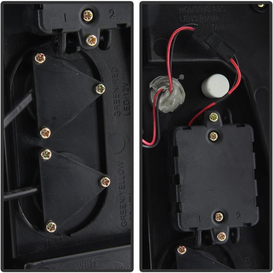 【並行輸入品】Spyder Auto 5083425バージョン2 LEDテールライトブラック煙バージョン2 LEDテールライトの画像