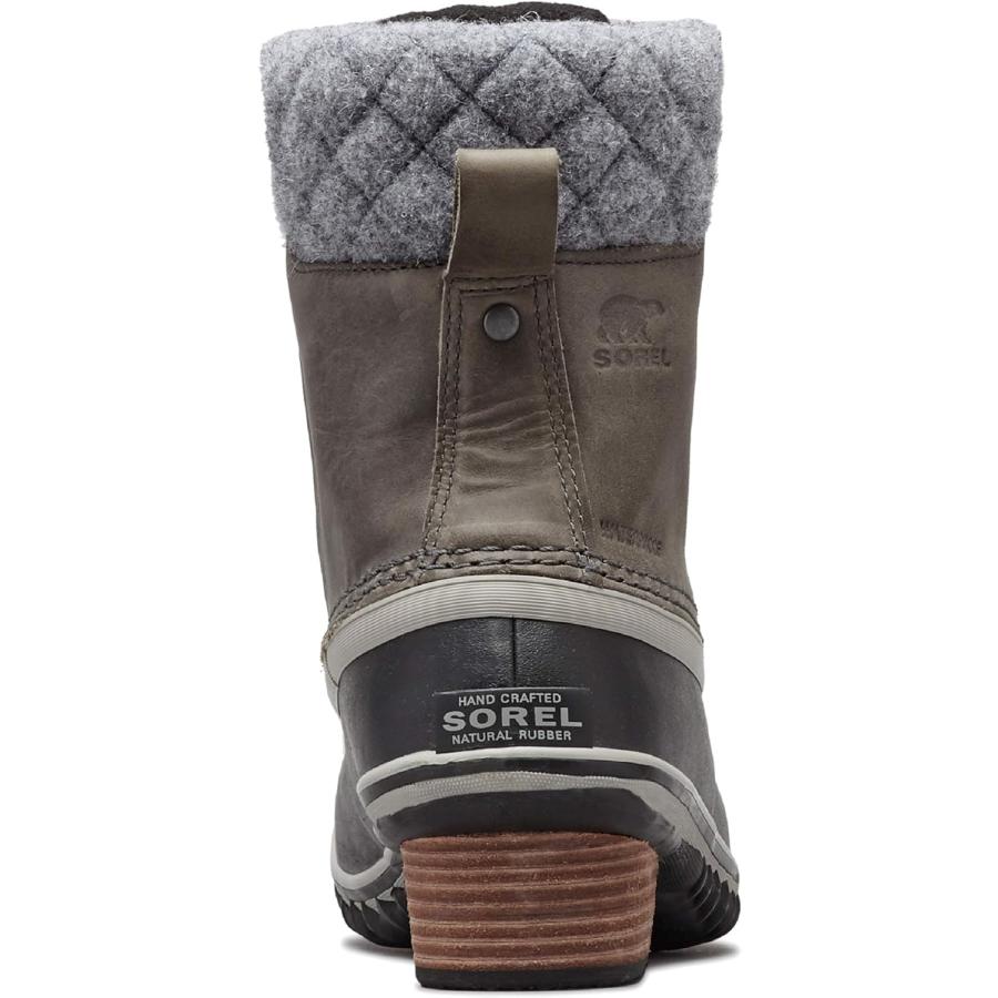 並行輸入品】[ソレル] Women's Slimpack Ii Lace Quarry/Black High