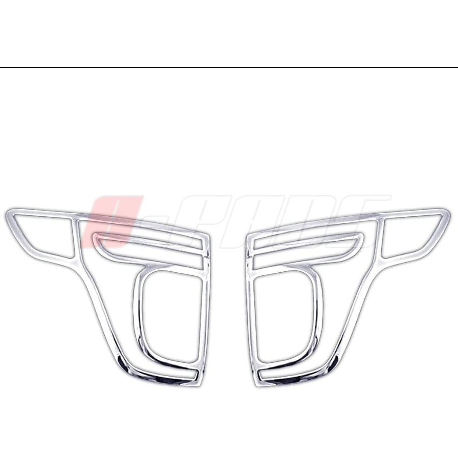 【並行輸入品】A-PADS (Just overlay Chrome Tail Light COVER Bezel Taillights Lightの画像