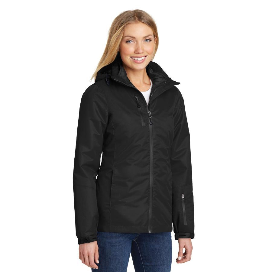 【並行輸入品】Port AuthorityレディースVortex防水3?  in   1?Jacket l332 US サイズ: M カラー:の画像