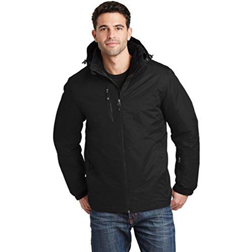 【並行輸入品】Port Authority Vortex(ヴォルテックス) 防水 3イン1ジャケット J332 US サイズ: Large カラの画像