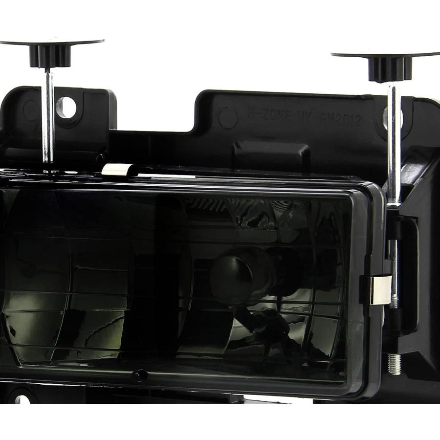 【並行輸入品】Spec-D Tuning Chrome Smoke Headlights for 1988-1998 Chevy Chevroletの画像