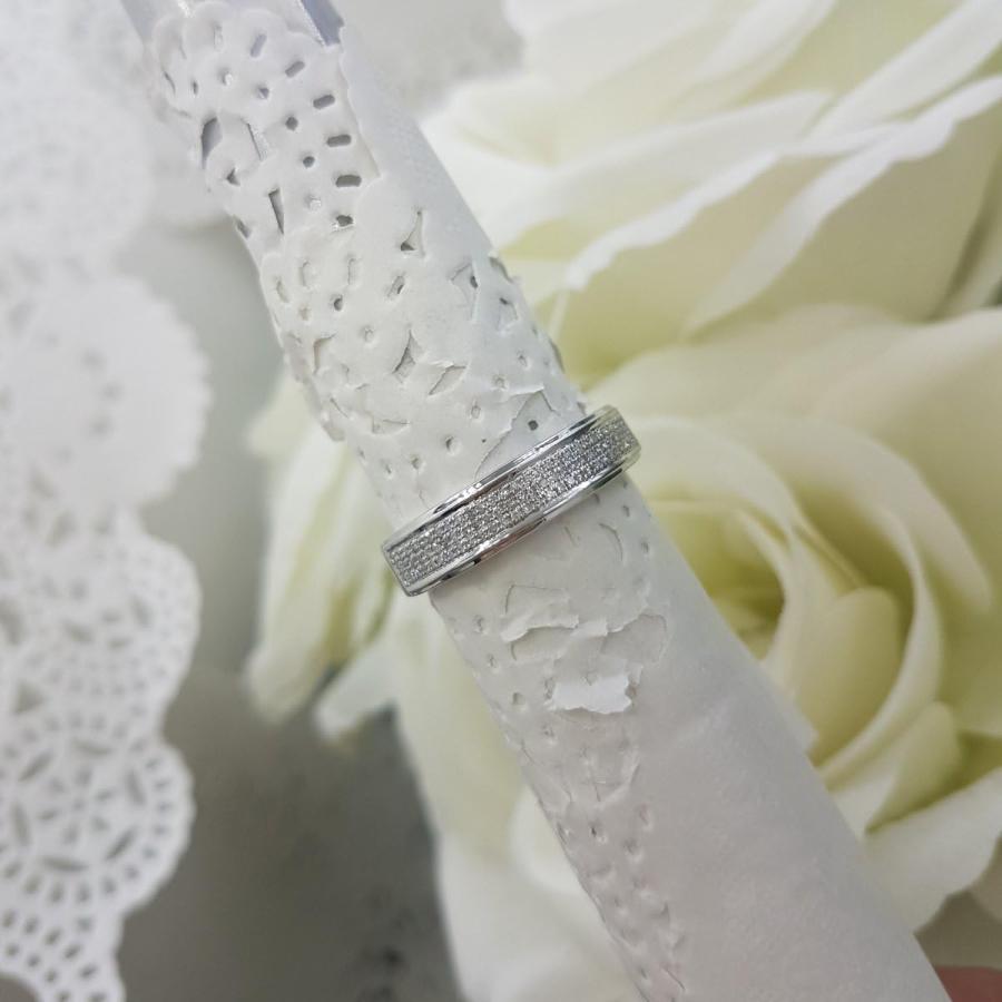 【並行輸入品】0.25カラット（CTW）10 Kゴールドラウンドホワイトダイヤモンドメンズヒップホップ結婚記念バンド1 / 4 ct (USA リングの画像