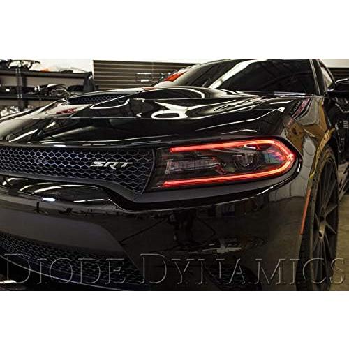 【並行輸入品】ダイオード ダイナミックス RGBW マルチカラー DRL キット Dodge Charger 2015-2018 (USDM) 対応の画像