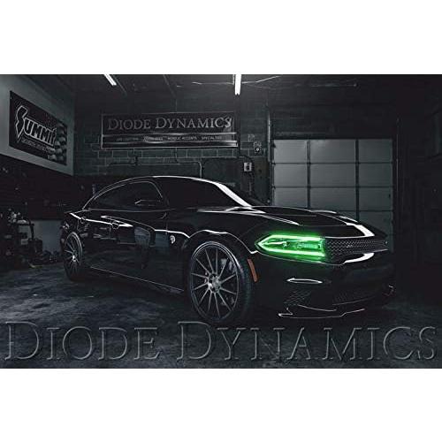 【並行輸入品】ダイオード ダイナミックス RGBW マルチカラー DRL キット Dodge Charger 2015-2018 (USDM) 対応の画像