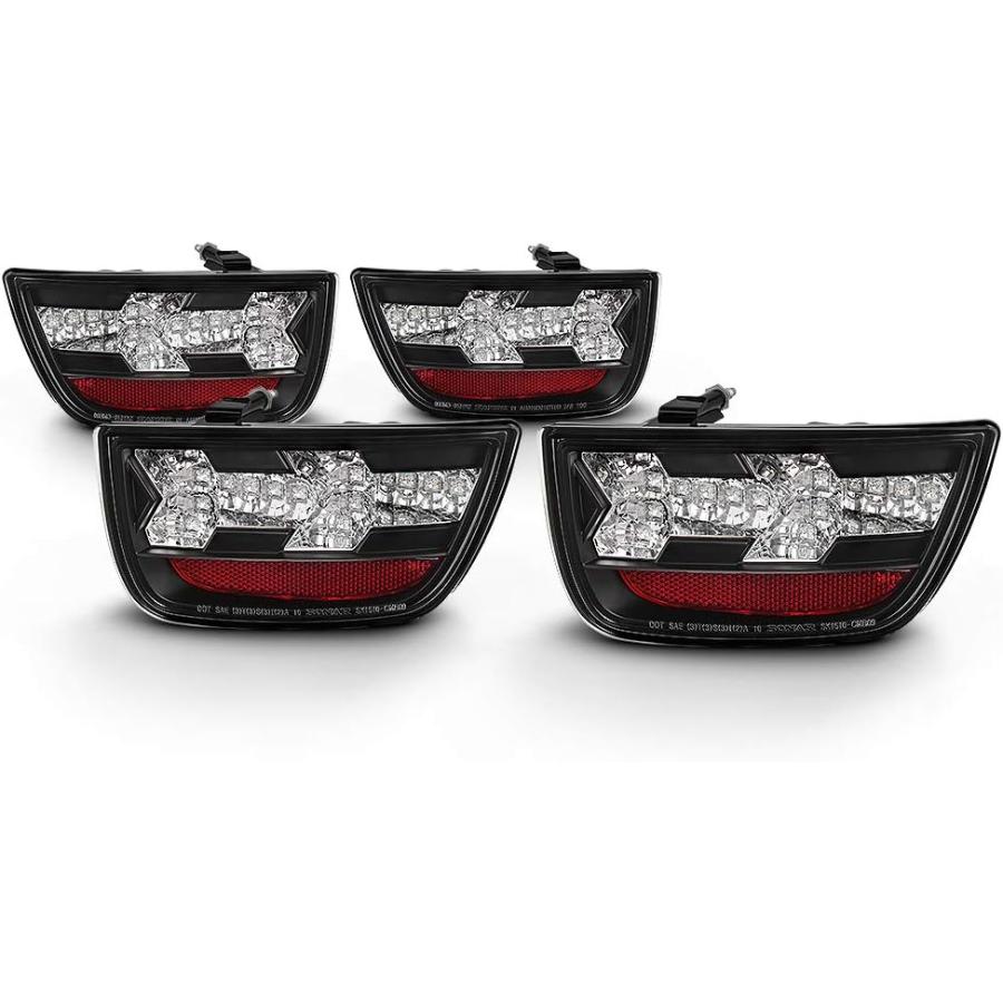 並行輸入品】VIPMOTOZ プレミアム フルLED テールライトランプ 2010