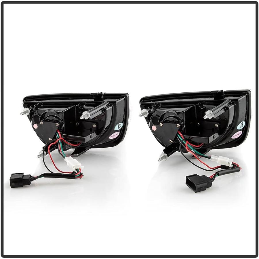 【並行輸入品】VIPMOTOZ プレミアム フルLED テールライトランプ 2010-2013 シボレーカマロ用 Driver \u0026 Passengerの画像