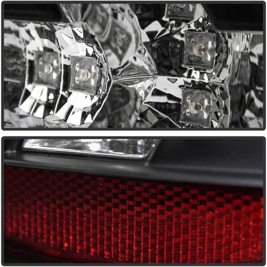【並行輸入品】VIPMOTOZ プレミアム フルLED テールライトランプ 2010-2013 シボレーカマロ用 Driver \u0026 Passengerの画像