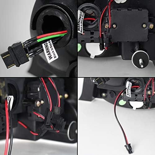 【並行輸入品】シボレーインパラ用 ブラックベゼル LEDテールライト リアブレーキドライバー/助手席交換用ランプの画像