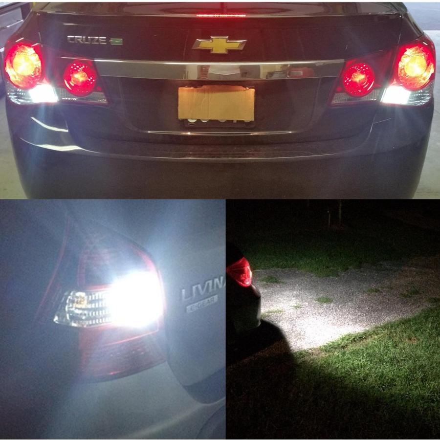 【並行輸入品】Alla Lighting 1000Lm 51-SMD Extremely Super Bright 6000K White BA15Sの画像