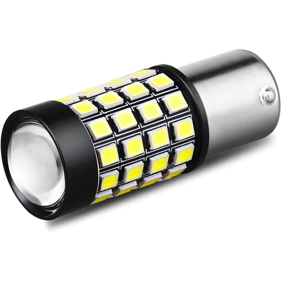 【並行輸入品】Alla Lighting 1000Lm 51-SMD Extremely Super Bright 6000K White BA15Sの画像