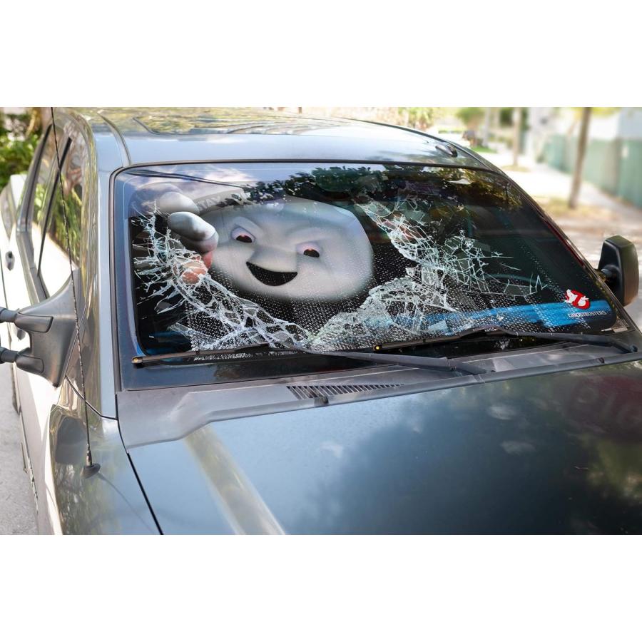 Ghostbusters Angry Stay Puft Marshmallow Man Car Sunshade | Offic 並行輸入｜good-face｜05