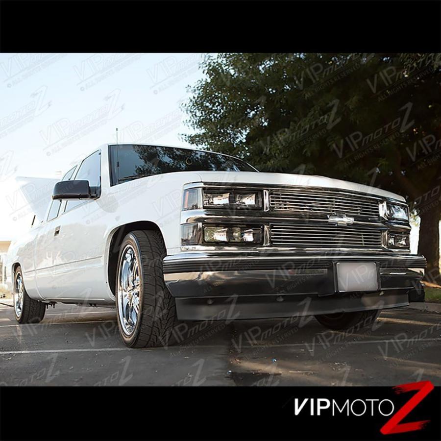 【並行輸入品】VIPMOTOZ 1988-2002 シボレーGMC C/K 1500 2500 3500 ピックアップサバーバンヘッドライト Drivの画像