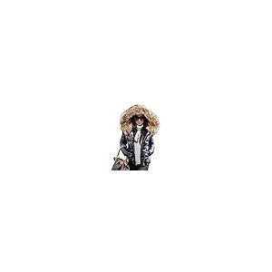 【並行輸入品】Aox OUTERWEAR レディース US サイズ: Medium カラー: ブラック Aox Women Winter Hoo_2