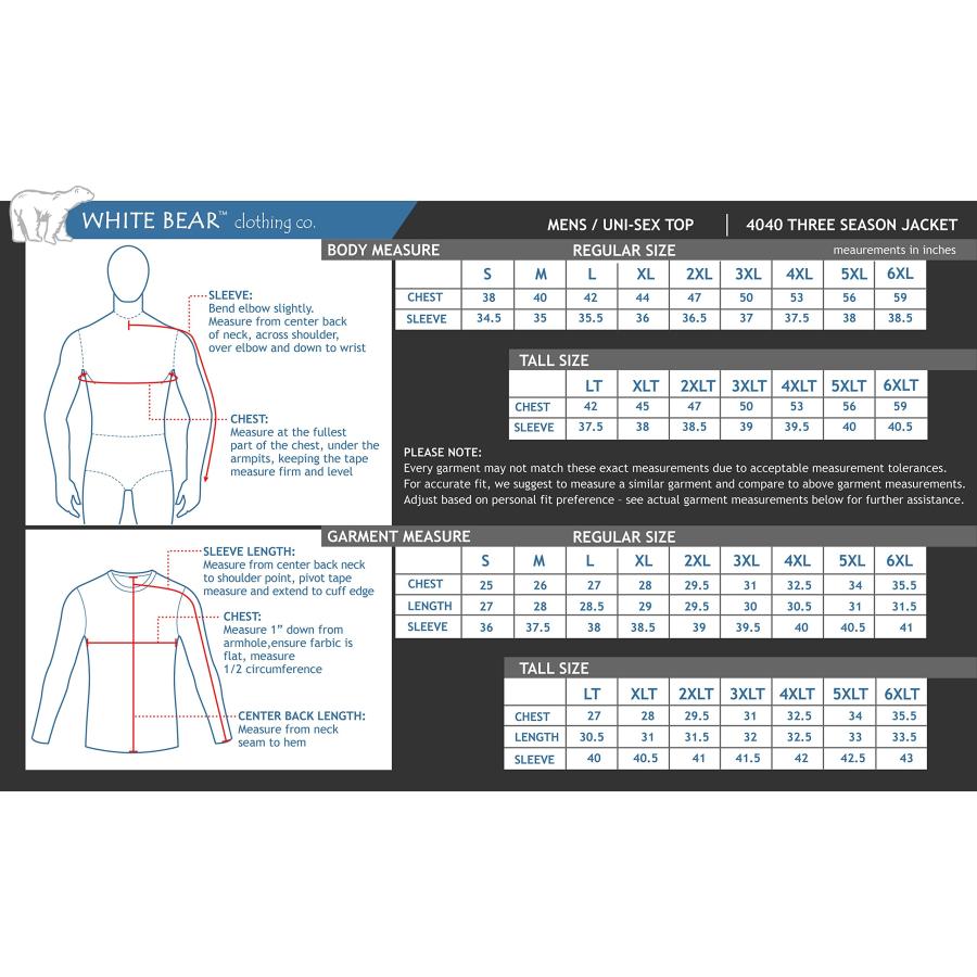 【並行輸入品】White Bear Clothing Co. OUTERWEAR メンズ カラー: ブラック White Bear Clothiの画像
