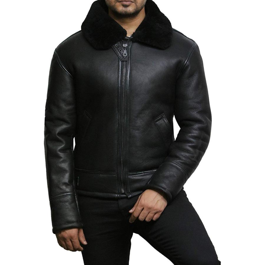 【並行輸入品】Brandslock OUTERWEAR メンズ カラー: ベージュ BRANDSLOCK Mens Aviator B3 Reaの画像