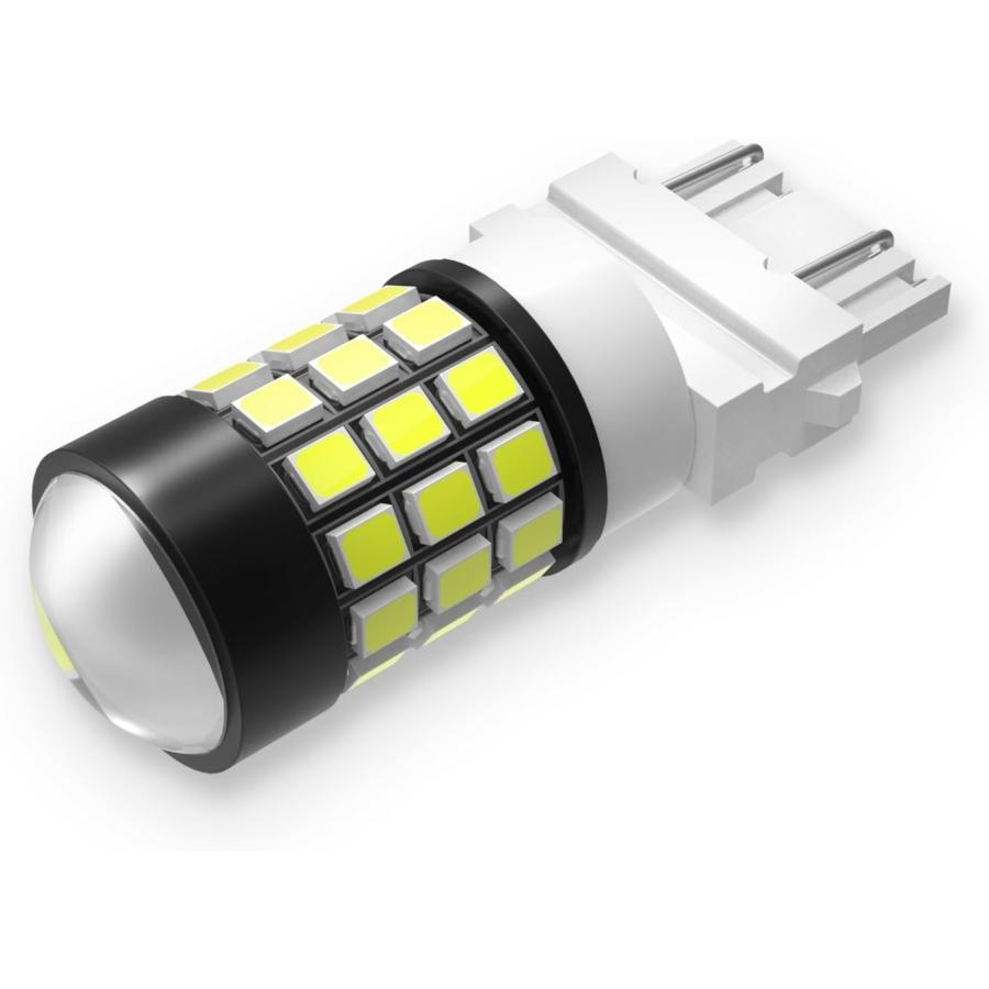 【並行輸入品】Alla Lighting 2pcs Super Bright 6000K White 3157KX 3757AK LED Bulbsの画像