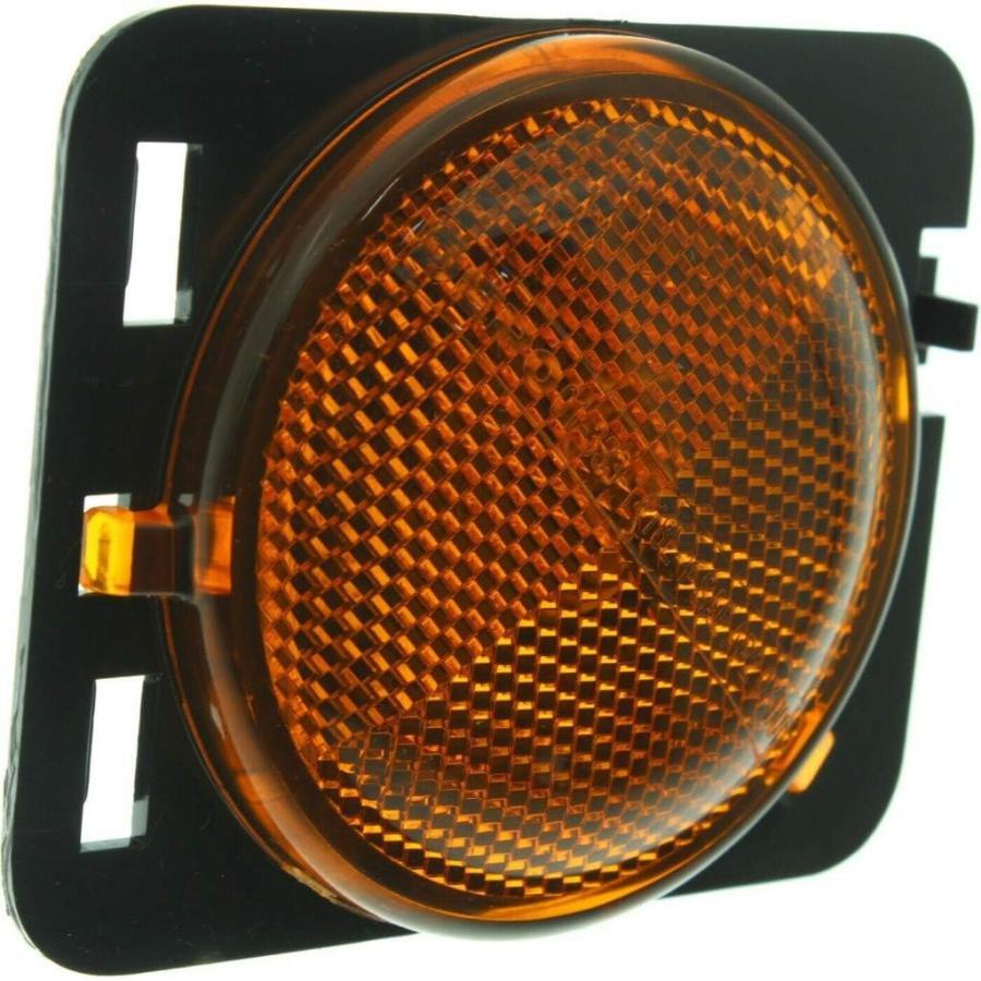 【並行輸入品】Jeep Wrangler 2007 08 09 10 11 12 2013 サイドマーカーライトアセンブリ 運転席側 CH255012