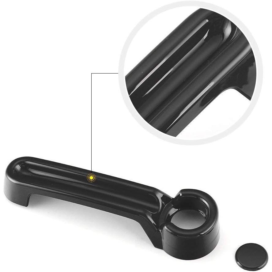 【並行輸入品】JeCar グラブハンドル4点セット グリップハンドル ロールバー ジープ・ラングラー YJ・TJ・JK・JKU（スポーツ・サハラ・フリ