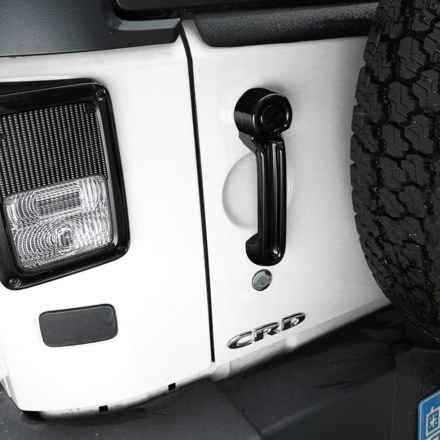 【並行輸入品】JeCar グラブハンドル4点セット グリップハンドル ロールバー ジープ・ラングラー YJ・TJ・JK・JKU（スポーツ・サハラ・フリ