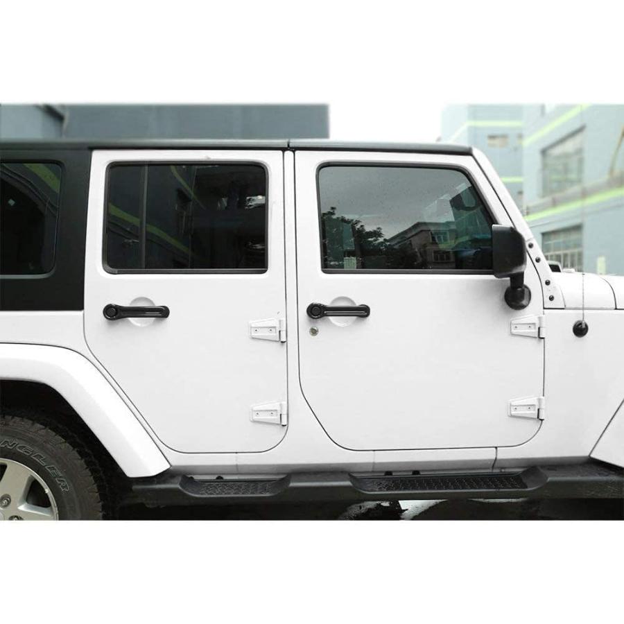 【並行輸入品】JeCar グラブハンドル4点セット グリップハンドル ロールバー ジープ・ラングラー YJ・TJ・JK・JKU（スポーツ・サハラ・フリ