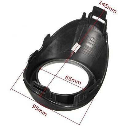 【並行輸入品】YUK 2 for Black Front Fog Light Lamp Cover Bezels Trim for Ford Focu_5