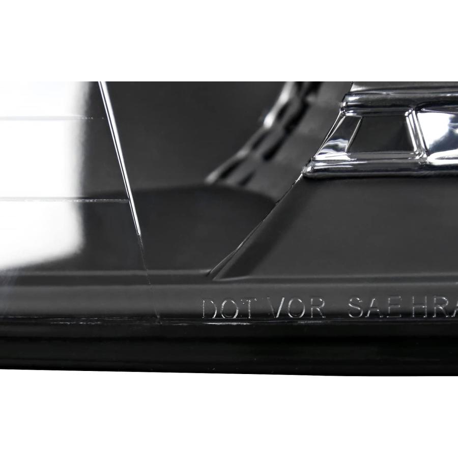 【並行輸入品】SPEC-D TUNING デュアルヘイロープロジェクターヘッドライト ブラック 1999-2004 Ford Mustang 左+右ペ_8