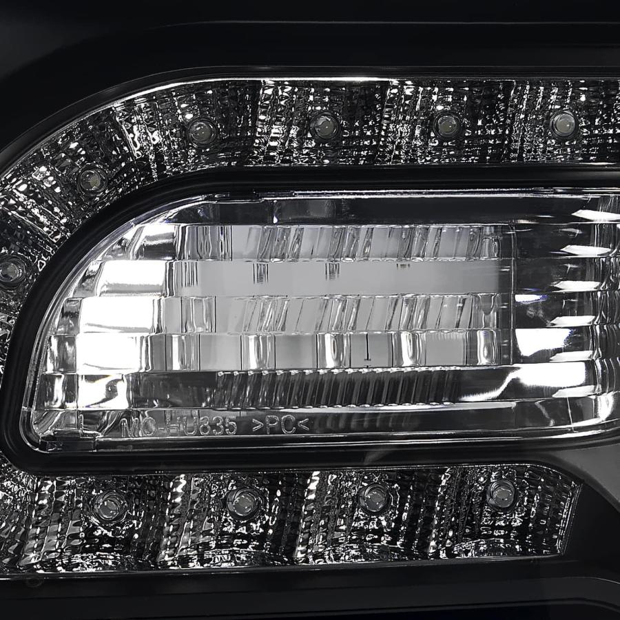 【並行輸入品】Spec-D Tuning LHP-30005JM-V2-TM ブラック プロジェクター ヘッドライト (ハウジング)の画像