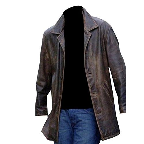 【並行輸入品】Gen1leather OUTERWEAR メンズ US サイズ: L カラー: ブラウン Supernatural Distreの画像