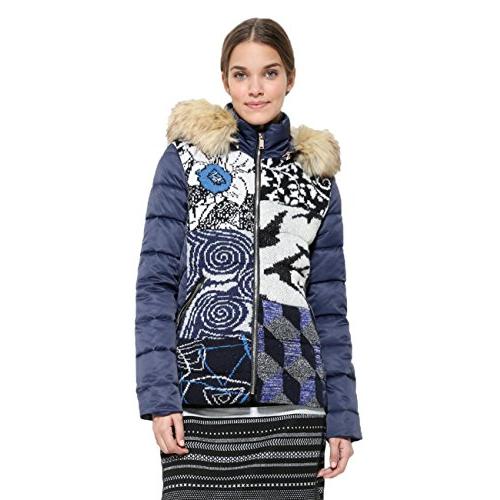 【並行輸入品】Desigual OUTERWEAR レディース カラー: ブルー Desigual Women's Blue Bean Paddの画像