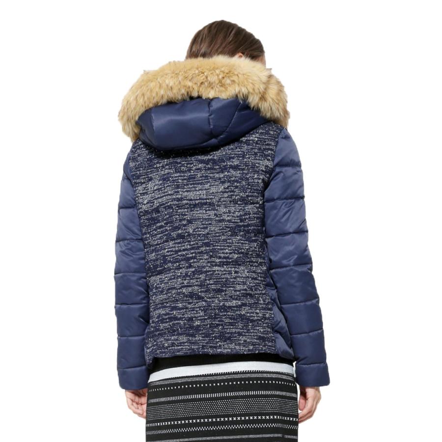 【並行輸入品】Desigual OUTERWEAR レディース カラー: ブルー Desigual Women's Blue Bean Paddの画像