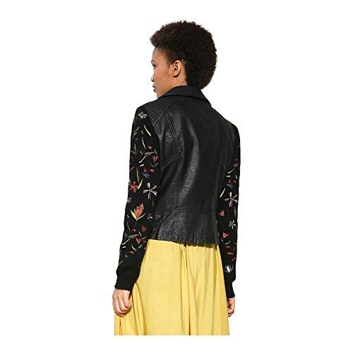 【並行輸入品】Desigual レディース ジョアン バイカージャケット, ブラック, 44 / UK 16 Desigual Women'sの画像