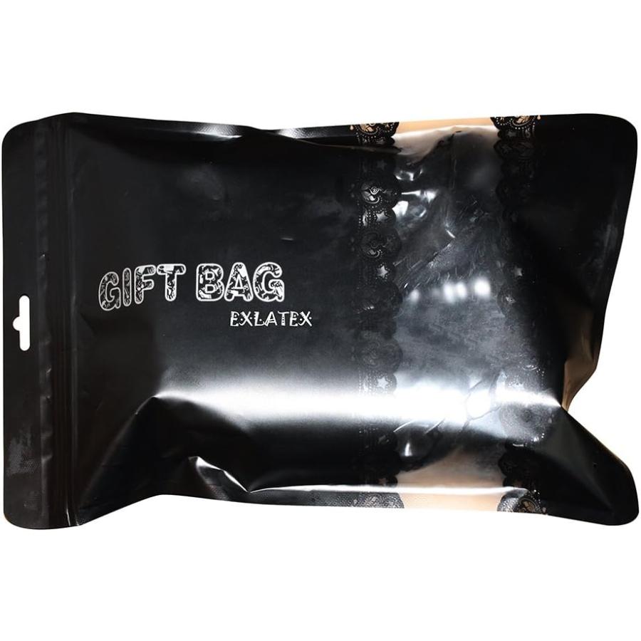 【並行輸入品】EXLATEX Mens Latex Rubber Lingerie Panties Shorts with Ball and Halfの画像