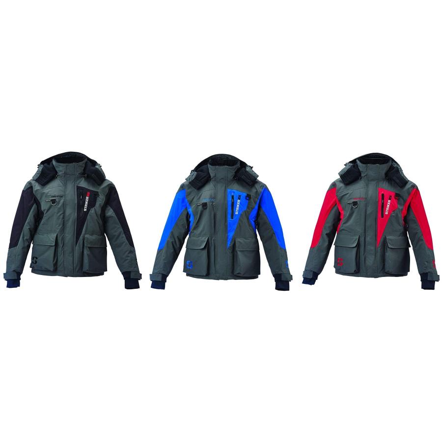 【並行輸入品】StrikerICE プレデタージャケット Striker Men's Fishing Jackets, Gray/Black,の画像